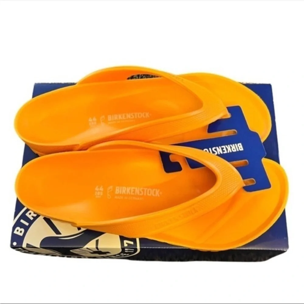 Birkenstock Men's Honolulu EVA Zinnia Reg Fit Flip‎ Flop Sandals Orange Size 11